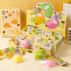 千趣のかわいい太ったバナナはつまんで解凍してシミュレーションします。