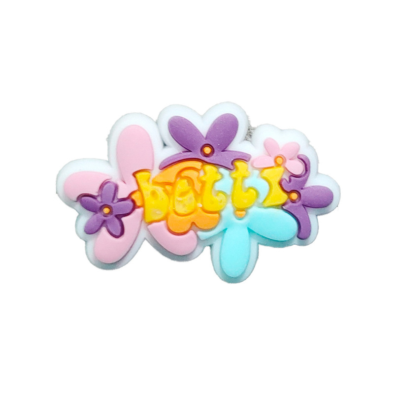 花四葉草洞靴花靴ボタンPVC植物シリーズ靴底ボタン穴靴diyアクセサリー|undefined