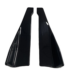 48cm glossy black car rear bumper protection plate after car modification, rear bumper decoration, rear bumper small bumper side skirt