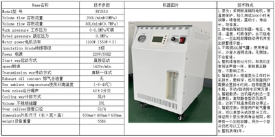 Box-Type Oil-Free Air Compressor 550*2 Oil-Free Air Pump Variable Frequency Dual-Core Pump Compressor Air Pump Marine Compressor (Hava kompressorları) - ry2550