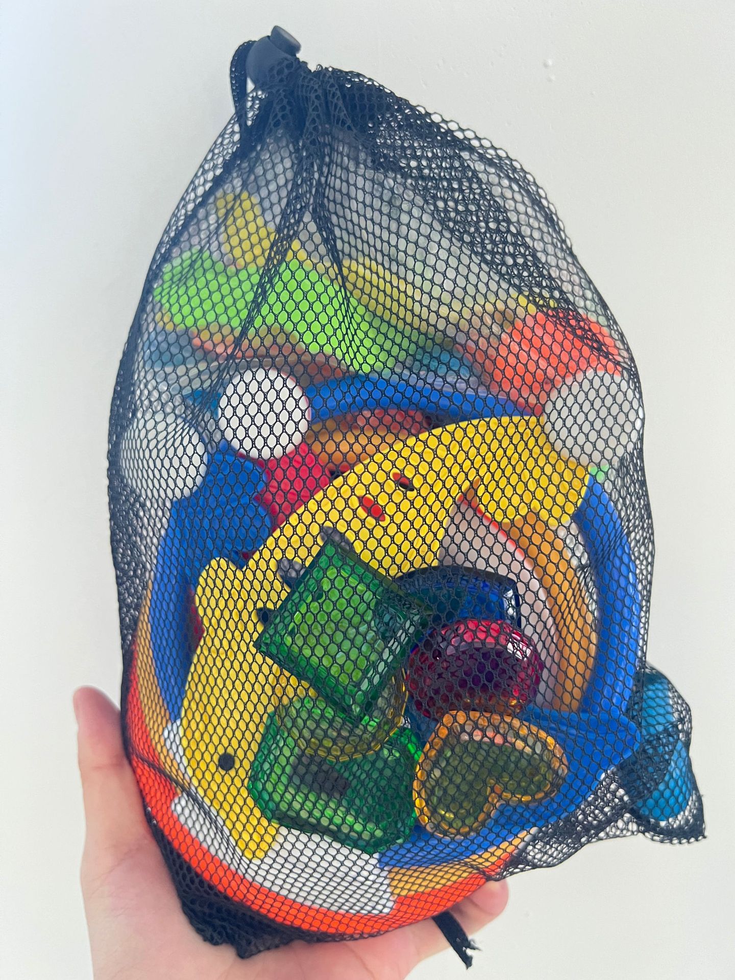 Black mesh bag one