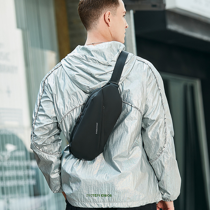 Men's Chest Bag, Crossbody Bag, Men's Small Bag, Trendy and Versatile Mobile Phone Waist Bag, Small Capacity, Niche Design, Shoulder Bag, Trendy Brand Men's Chest Bag, Crossbody Bag, Men's Small Bag, Trendy and Versatile Mobile Phone Waist Bag, Small Capacity, Niche Design, Shoulder Bag, Trendy Brand