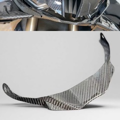 BMW S1000RR 修正されたカーボンファイバーフロントリップスポイラーフロントリップビークルドフレクターカバーに適したクロスボーダー
