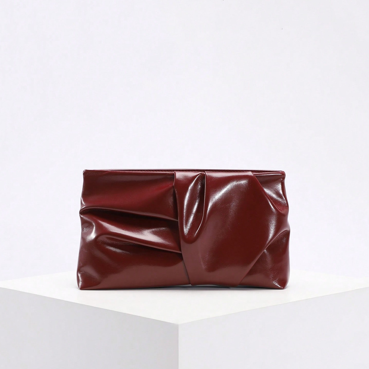 Cross-Border Luxury Minimalist Clutch Bag - Trendy Niche Pleated Cloud Bag Fashion Women's Evening Bag - Thumbnail 7