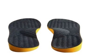 Inner high outer low inner low outer high insole OX leg arch support pad increased shock absorption insole