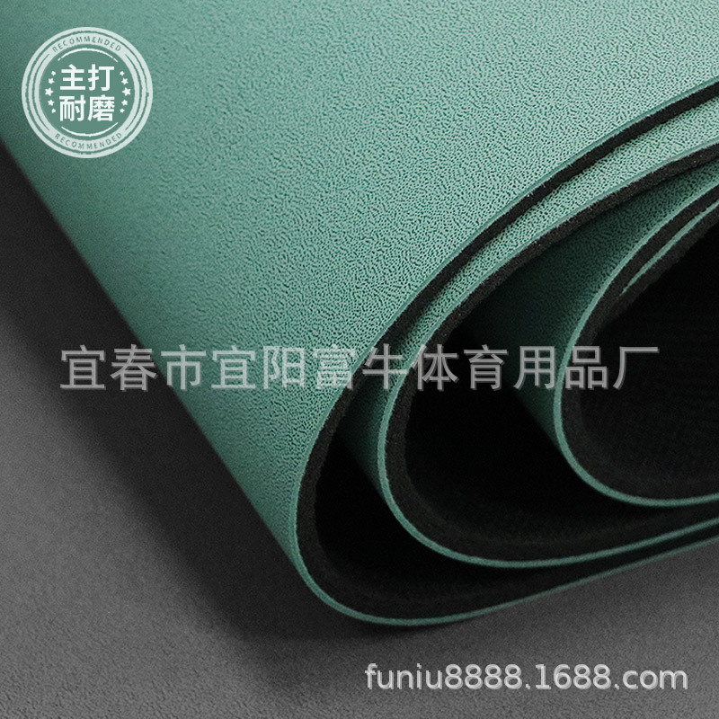 PU 고고도 반투명 고무 요가 매트 제조업체 건식 및 습식 내마모성, 먼지 방지, 미끄럼 방지 및 긁힘 방지 피트니스 매트