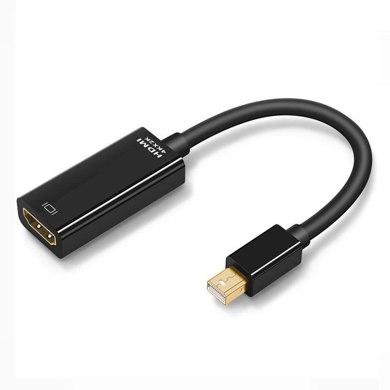 Minidp hdmi変換器vga雷2変換器macインターフェイス4kテレビプロジェクターのビデオカードを適用します。|undefined