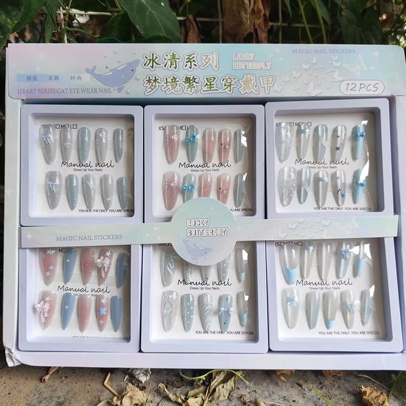 Estampado de ojos de gato con armadura, pegatinas de uñas con gelatina, dibujos animados de estudiantes lindos, desmontables, ponis con armadura image 143