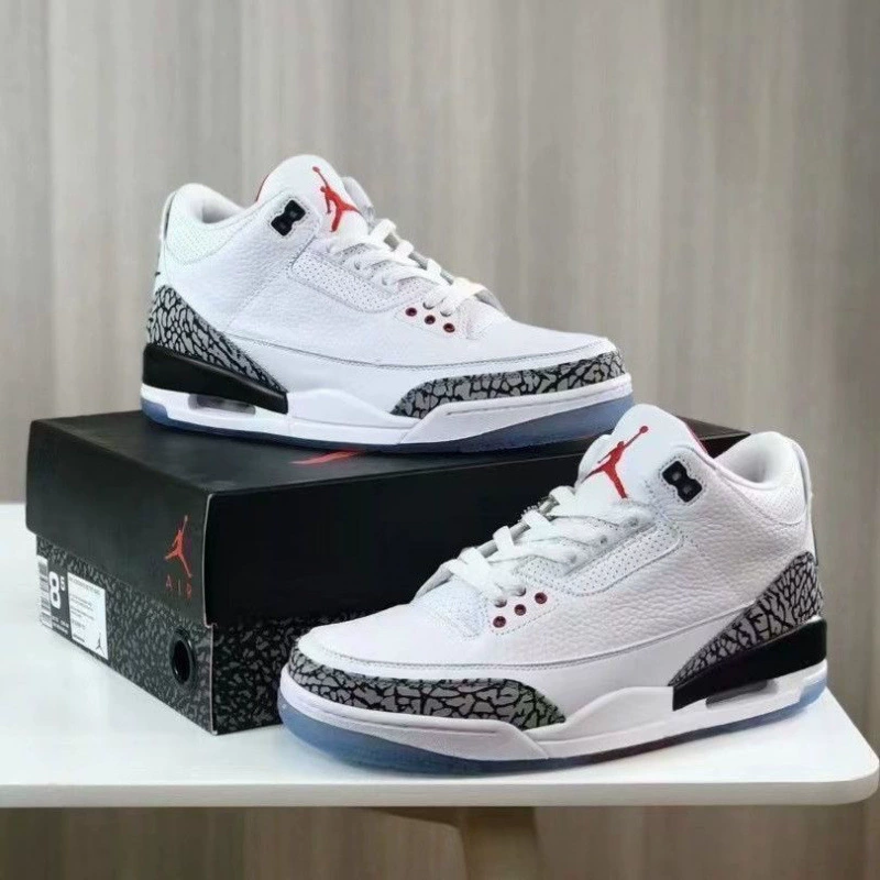 Air Jordan, белые универсальные баскетбольные кроссовки для мужчин и женщин
