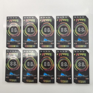Screen printing manufacturers electronic cigarette UV color printing black high shading digital tube display surface paste color high definition gradient