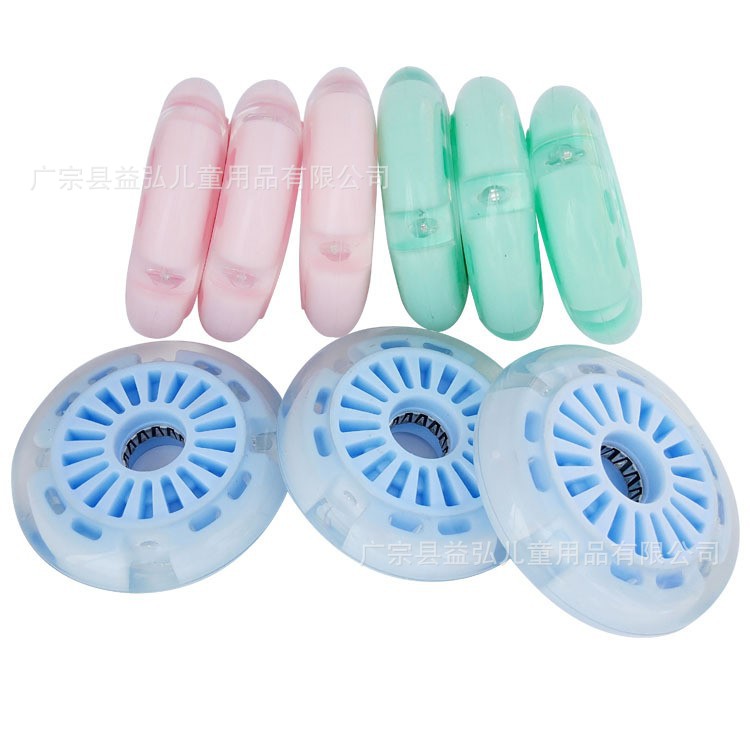 Directly Supplied from the Manufacturer, 90mm Pu Flash Wheels for Roller Chairs, Twist Cars, Swing Cars, Scooters, Children's Toys, Pu Wheels