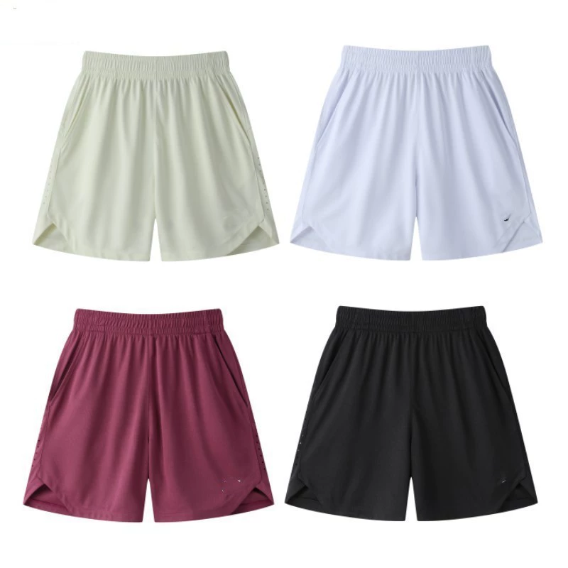 Новые мужские и женские спортивные брюки быстросохнущие беговые брюки Слабая шнуровка шорты для бадминтона учебный класс детские повседневные брюки