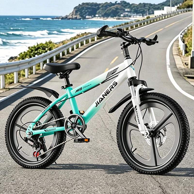Nuevas bicicletas de 6 - 17 años, niños y niñas, estudiantes de primaria, niños de edad media, niños de velocidad única, bicicleta de montaña adolescente, rodillo de bicicleta image 17
