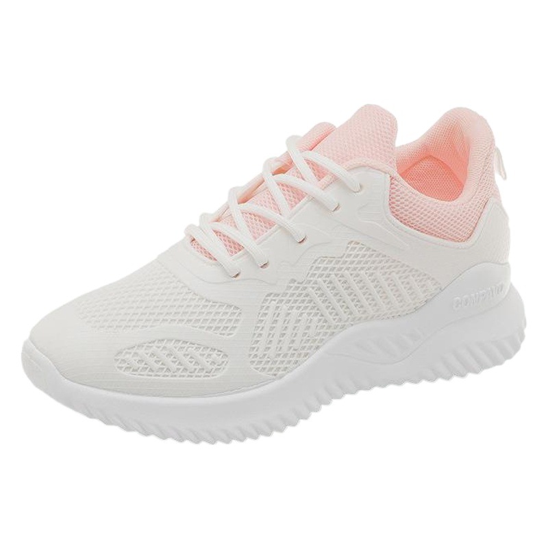 Zapatos blancos de mujer de estilo coreano con suela gruesa aumento de altura zapatos blancos 2020 nueva zapatilla de deporte de Mujer Zapatos casuales para mujer de moda A005