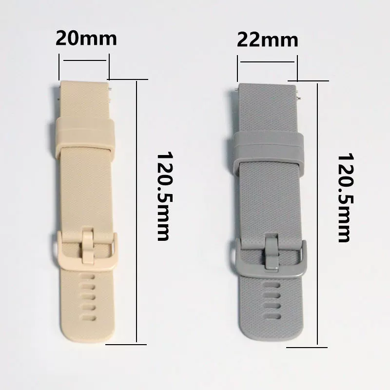 Huawei, samsung, silicone watch strap, 18mm, 20mm, 22mm