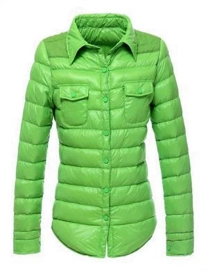 Light thin fitted down jacket, Korean style, white duck down, S–XXL, multiple colors