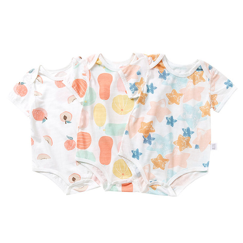 Baby Pouch Outfit, Summer Top, Triangular Bodysuit, Summer Onesie, Pure Cotton, Newborn Clothes, Thin for Toddlers