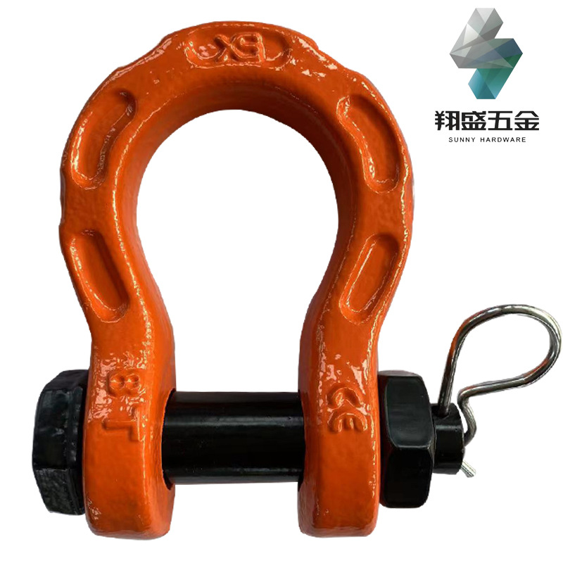 爆品越野救援卸扣高强度拖车卸扣吊装起重重型款3/4新款通孔防脱8