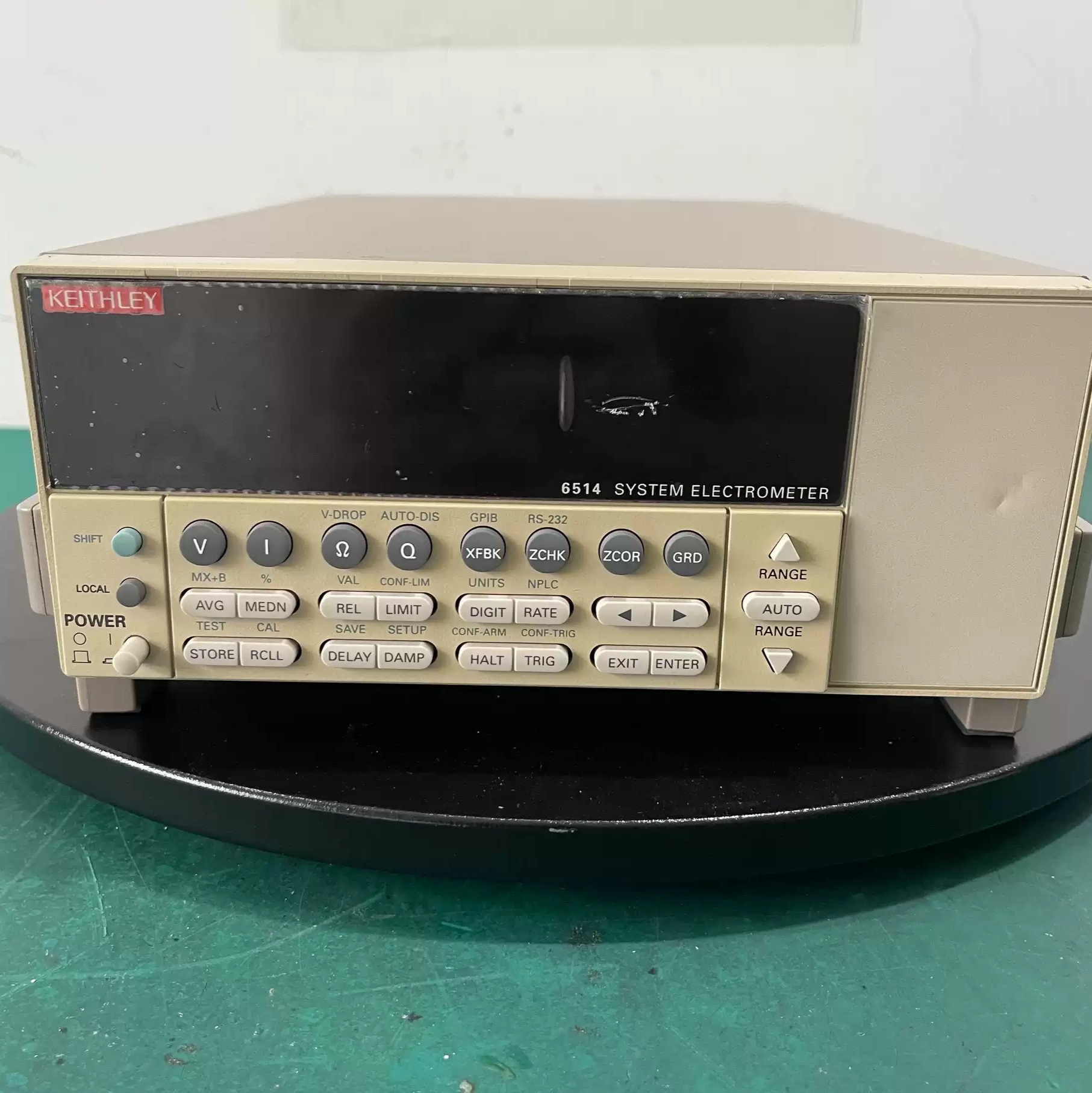 Keithley吉时利静电计6514上位机控制软件摩擦纳米发电机测试软件