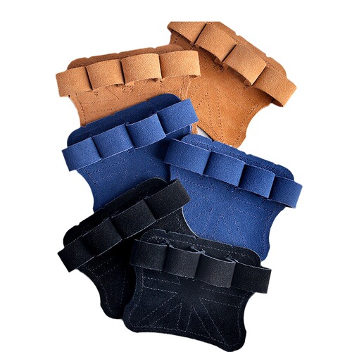 Cowhide palm protection equipment, non-slip and wear-resistant wrist protection, fitness palm protection, deadlift grip belt, booster belt, cross-border wholesale