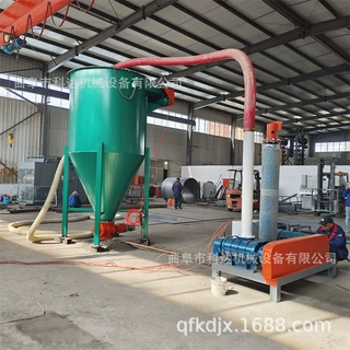 55kw功率粉煤灰水泥粉装罐车气力吸灰机XWZF 铁砂真空吸料机