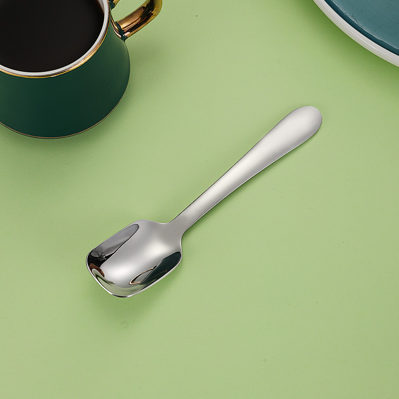 Cuchara cuadrada de color sólido