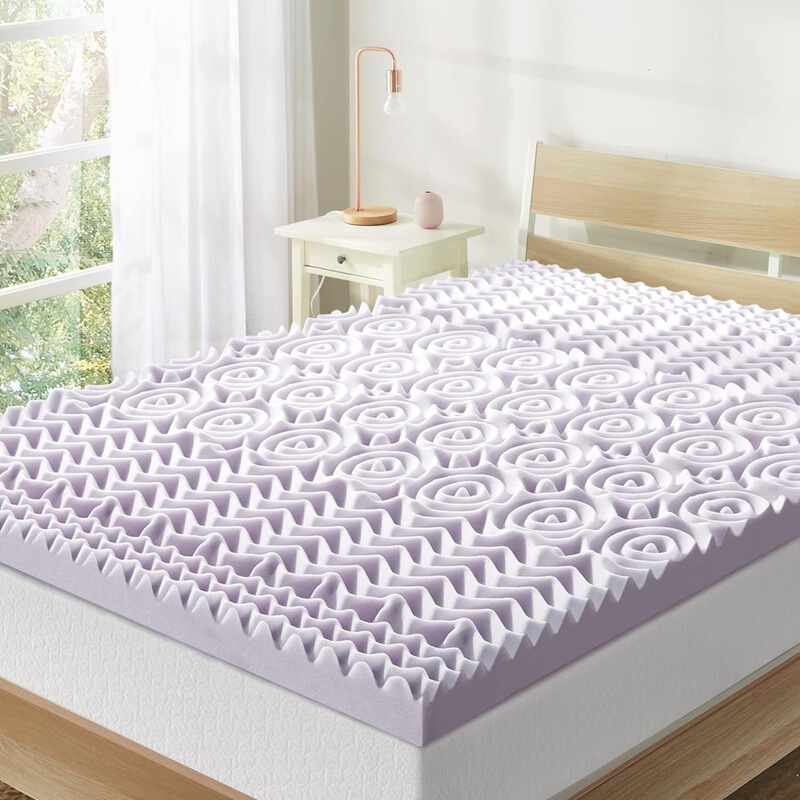Mattress Memory Foam Embossed Design Hot-Selling Amazon Foam 5 Memory Foam Mattress Slow Rebound Zone Mattress