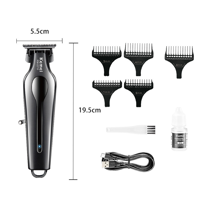 Corte de pelo transfronterizo KM - 2210 corte de pelo doméstico de cabeza de aceite eléctrica silenciosa para el salón de peluquería especial Kemei