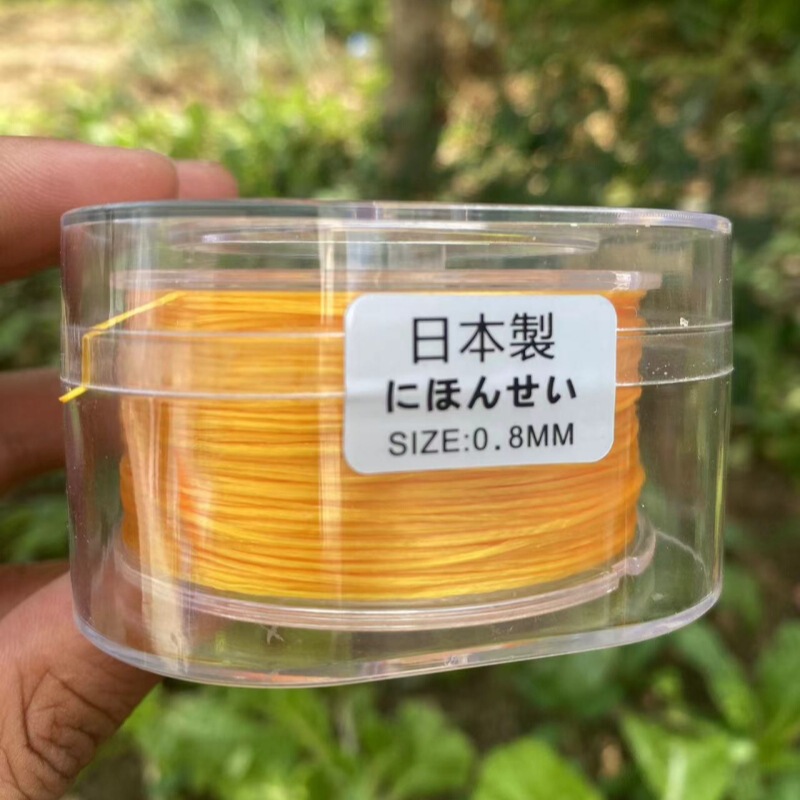 純正品輸入手串弾力ひもビーズひもビーズの弾力糸ブレスレット耐磨耗文遊び水晶平糸串|undefined