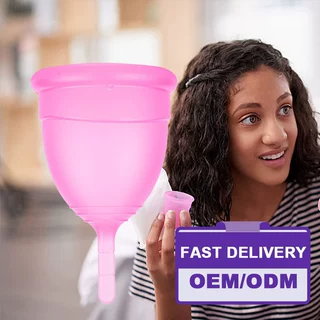 跨境硅胶月经杯姨妈杯月事杯女性经期护理menstrual cup工厂发货