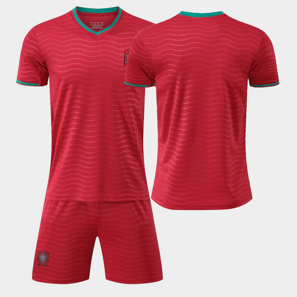 2026 Portugal Camiseta en casa y fuera Camiseta de fútbol infantil No. 7 Ronaldo 8B tarifa infantil adulto transfronterizo