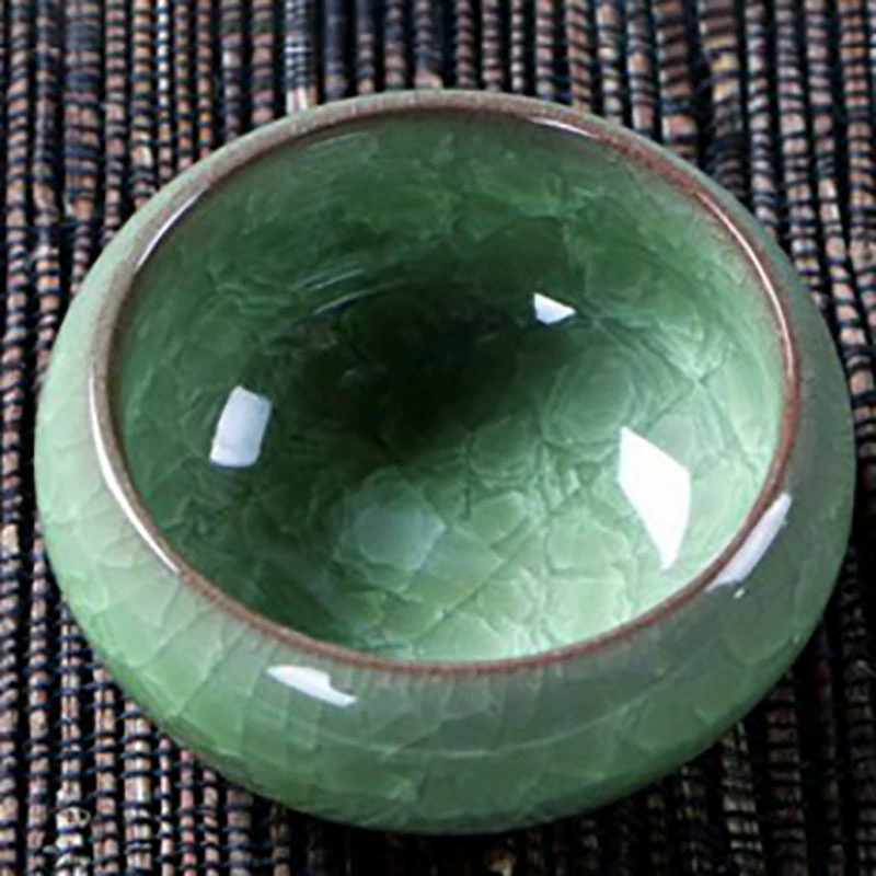 Чайная чашка (Tao Porcelain Eight) из фарфора с ледяной трещиноватой глазурью, простая элегантная, 7 цветов