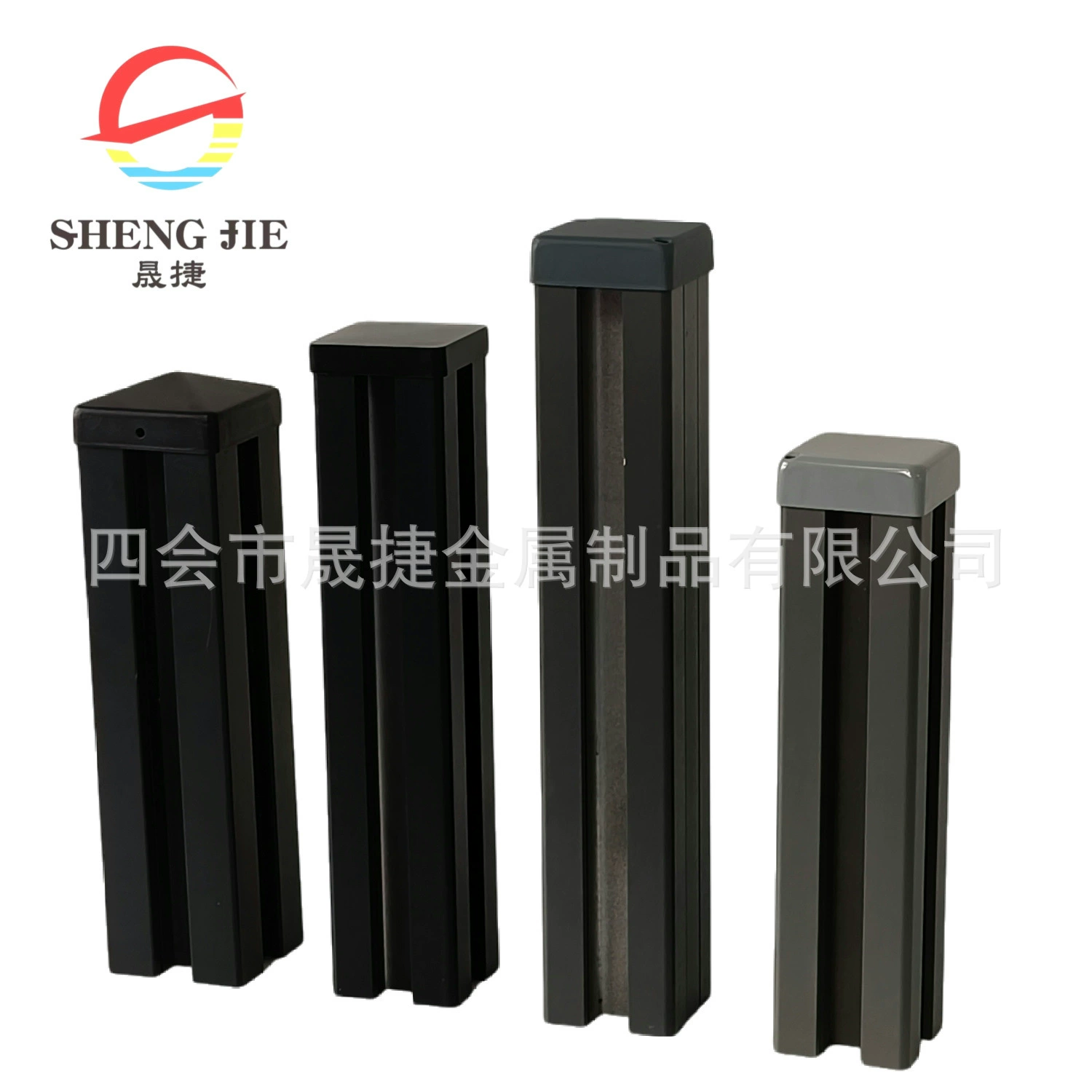 6060 7070 8080 забор стойки крышки основание полный комплект поставки WPC алюминиевый забор может быть настроен