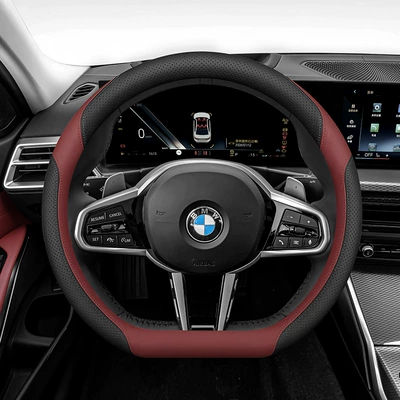 BMW 3 Series, X5, 5 Series, Steering wheel cover - bmw-d-type-volcano-red-default-item