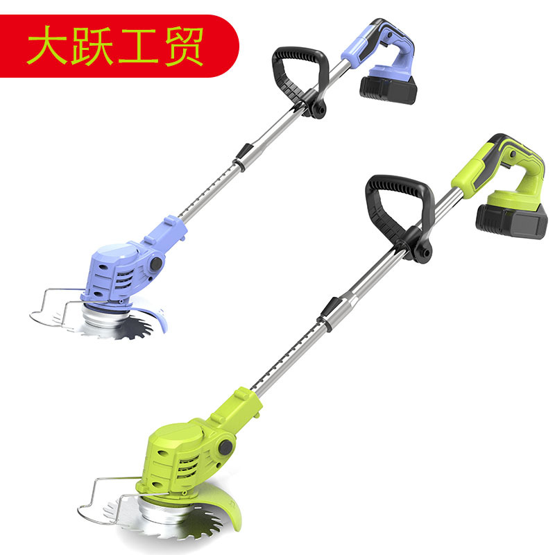锂电割草机小型家用除草机手持电动打草机园林工具机充电式割草机