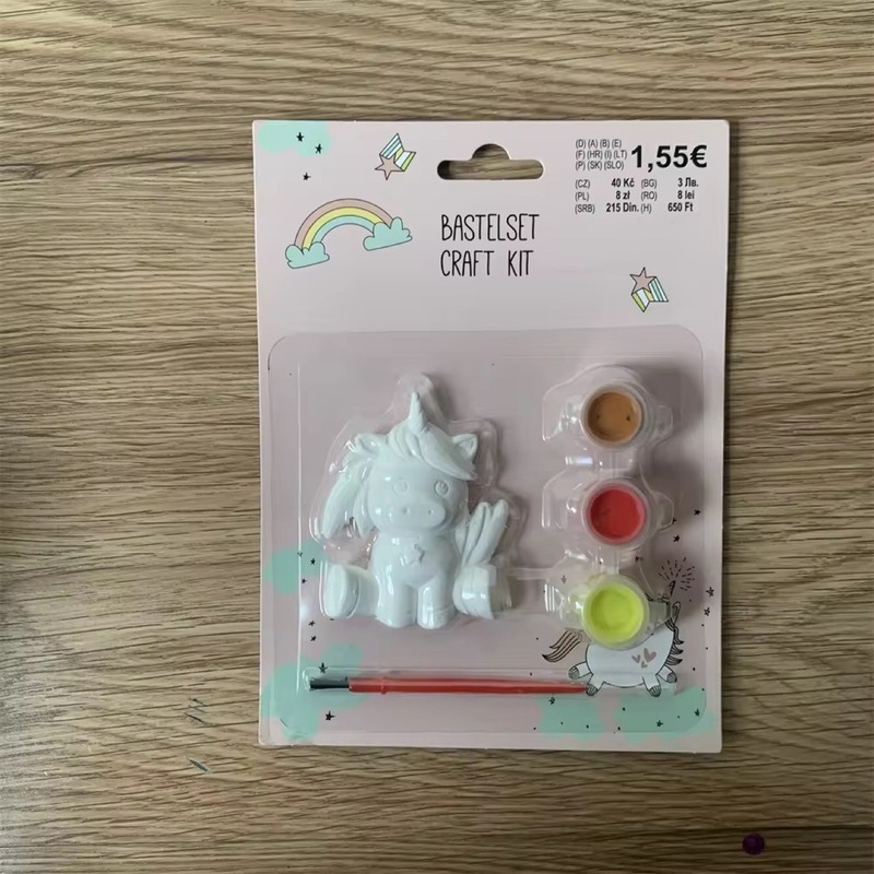 石膏子供 DIY イースターシリーズウサギの種類小さなおもちゃ外国貿易輸出石膏絵画工芸品|undefined
