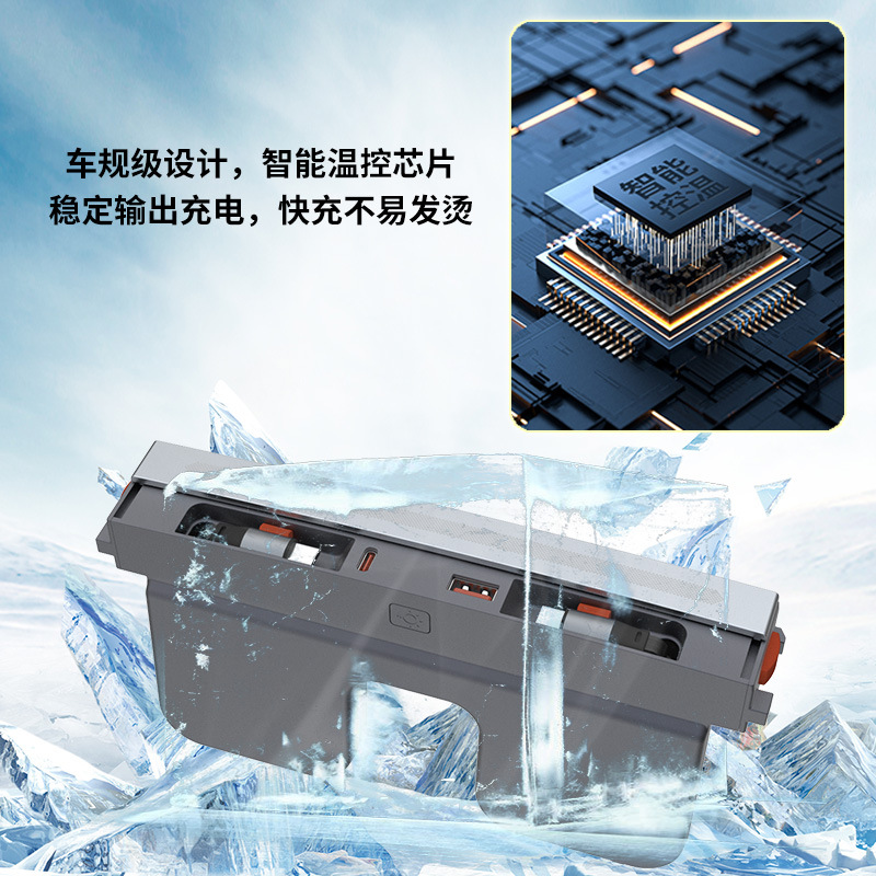 Suitable for Tesla Docking Station Model 3/Y Charger with Ambient Light, Quick Retractable Charging Slide Cover, Fast Charging