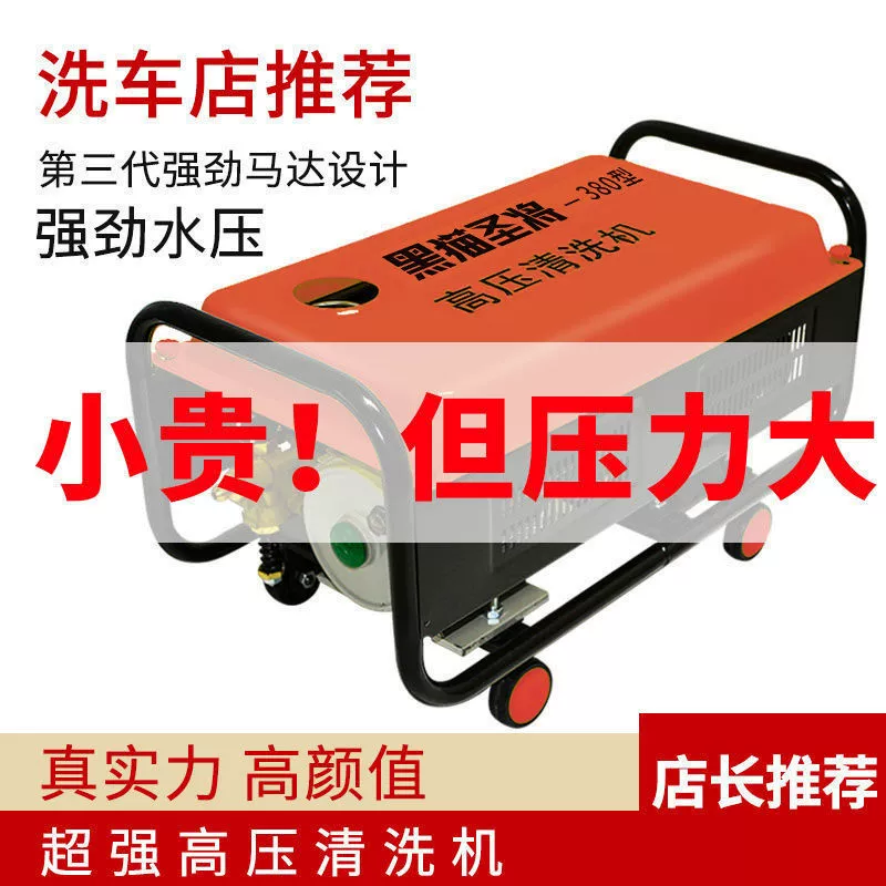 Автомобильная мойка Black Cat Holy Warrior, портативный водяной насос высокого давления, мощный бытовой щеточный автомобильный водяной пистолет 220 В