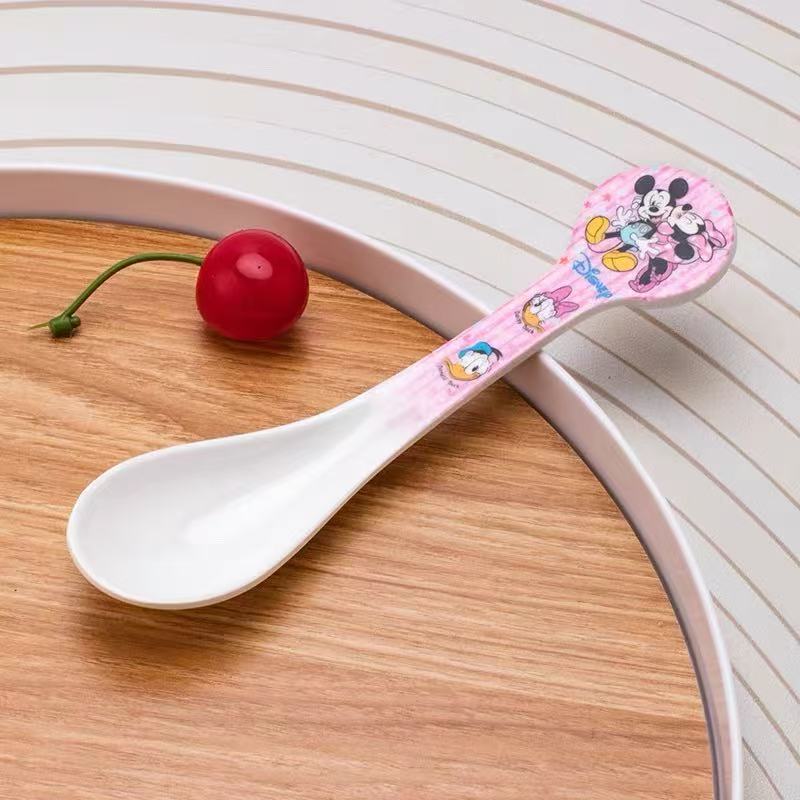핑크 미키 스푼