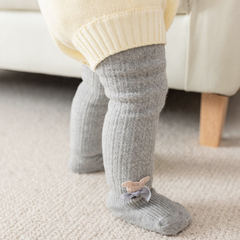 女童打底褲加厚加絨寶寶複合一體絨保暖褲子可愛不掉檔女童連褲襪