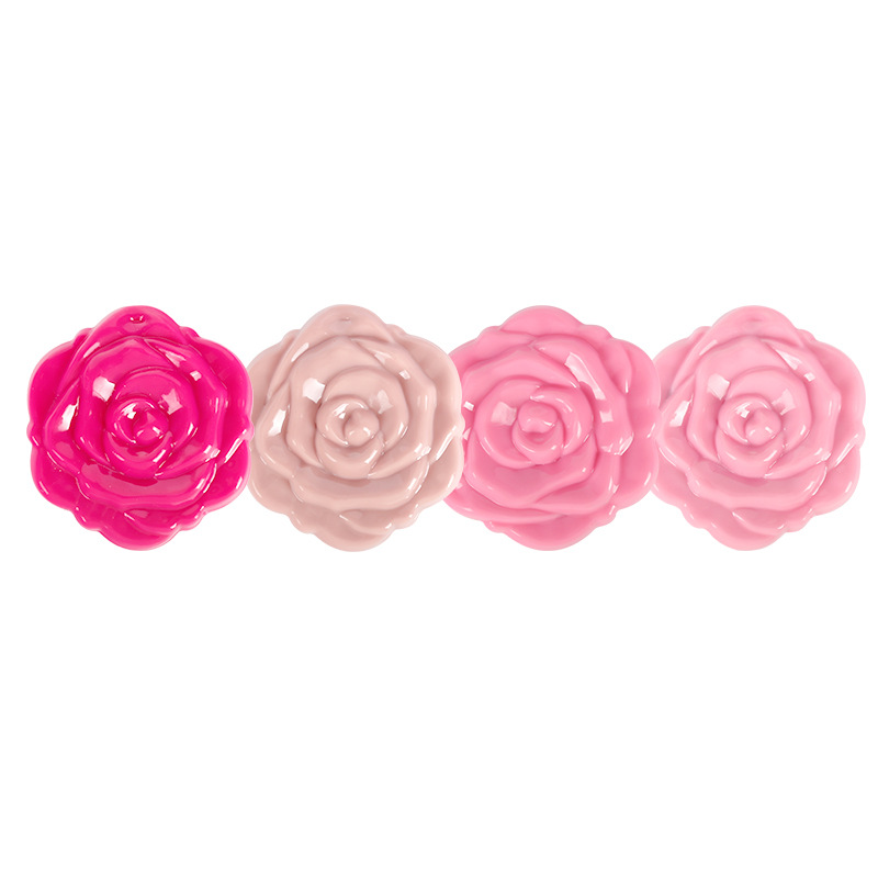 Espejo de maquillaje de alta definición transfronteriza, espejo de rosa, espejo portátil, espejo de doble cara, espejo de vestir, espejo portátil