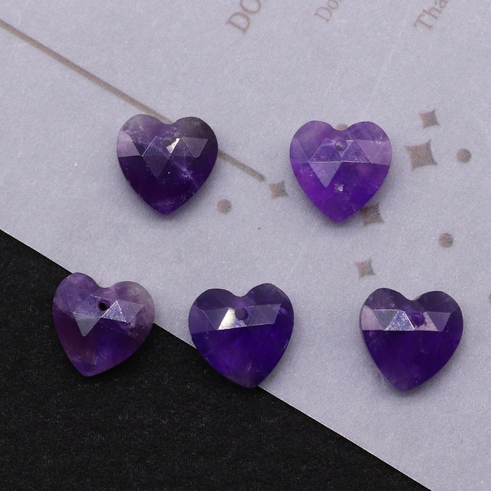 2g Weight Pendant Jewelry Making Type 13*13mm Jewelry Making Size Pendant Classification Aventurine, Rose Quartz, Amethyst , Tiger Eye, Opalite Stone Type 1 Piece Quantity natural stone Material Heart Shape Pattern All Seasons Season IG Style, Retro Style 1 Piece 13*13mm Natural Stone Aventurine Rose Quartz Amethyst Heart Shape Pendant Pendant 1