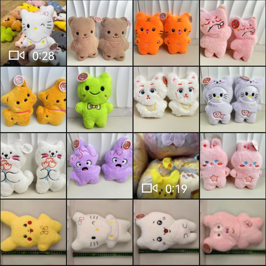 Muñeco de Peluche para Máquina de Garras de 8 Pulgadas, Peluche y Algodón PP image 43