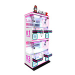 七彩天空4人精品机抓娃娃吊公仔儿童电玩城设备跨境夹娃娃机厂家