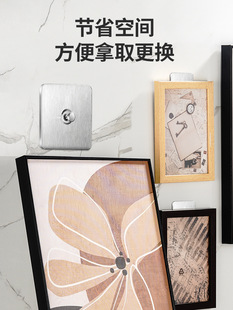 Stainless Steel Traceless Hook Hanging Painting Punch-free Fixed Photo Frame Wedding Photo Hanging Nail-free Wall