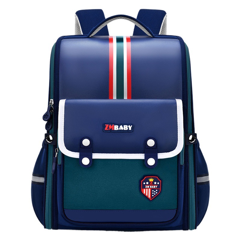 Sésamo bebé nuevo estudiante de escuela primaria mochila hombres de gran capacidad integrada mochila para niños mochila de grado 1-6