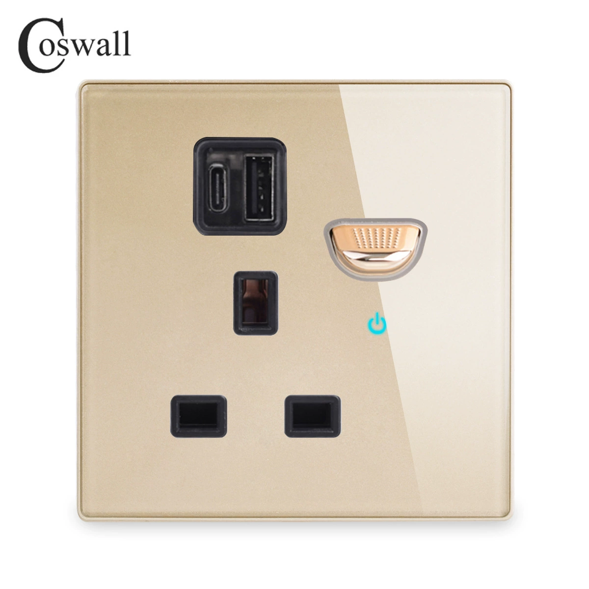 Switch key, glass light panel, LED wall universal lamp