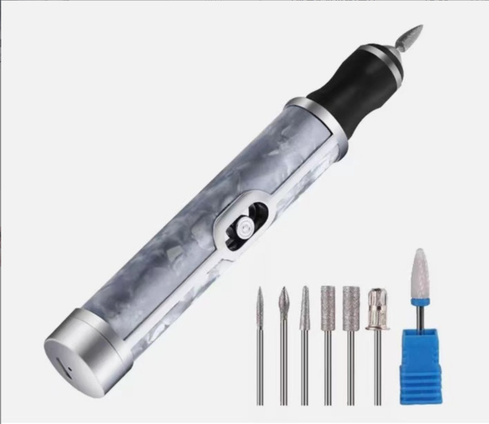 家用迷你打磨抛光工具便捷电动美甲打磨机卸甲机器电动磨甲美甲器|undefined