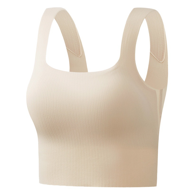 Otoño e Invierno nuevo bottoming ropa interior con almohadilla en el pecho se puede usar fuera chaleco caliente interior de las mujeres engrosada calefacción superior al por mayor