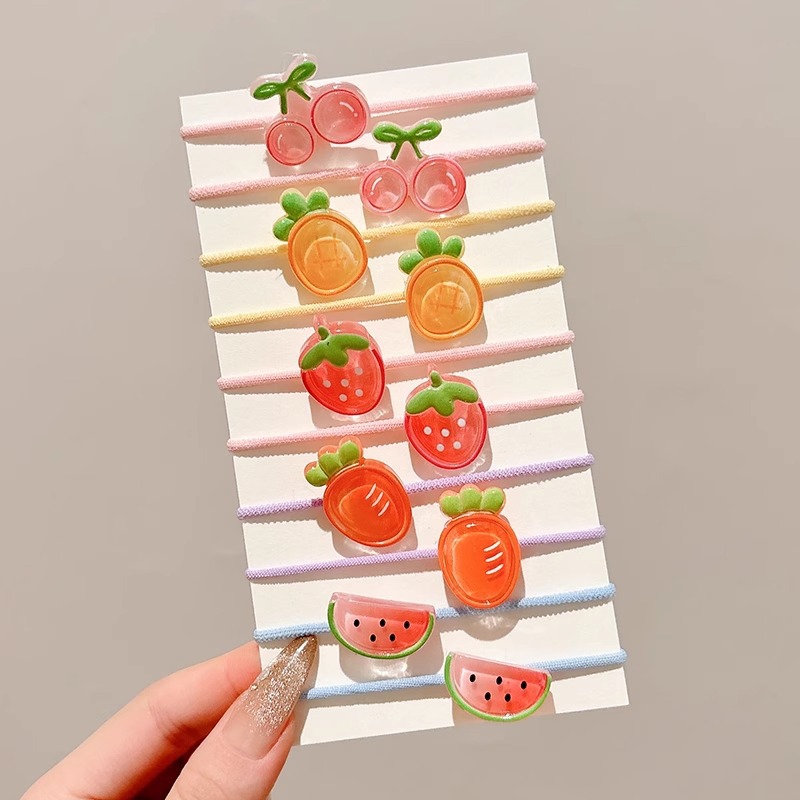 Papá Noel correa de goma para niños navideños vestido de cabello jardín de infantes bebé anillo de cabello de Navidad atmósfera accesorios